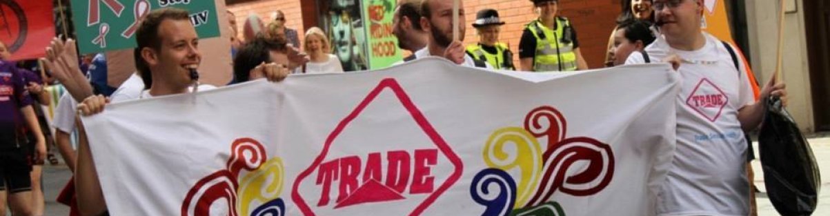 Johnny Trade at Pride Parade